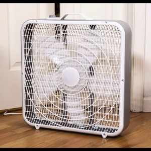 White box fan